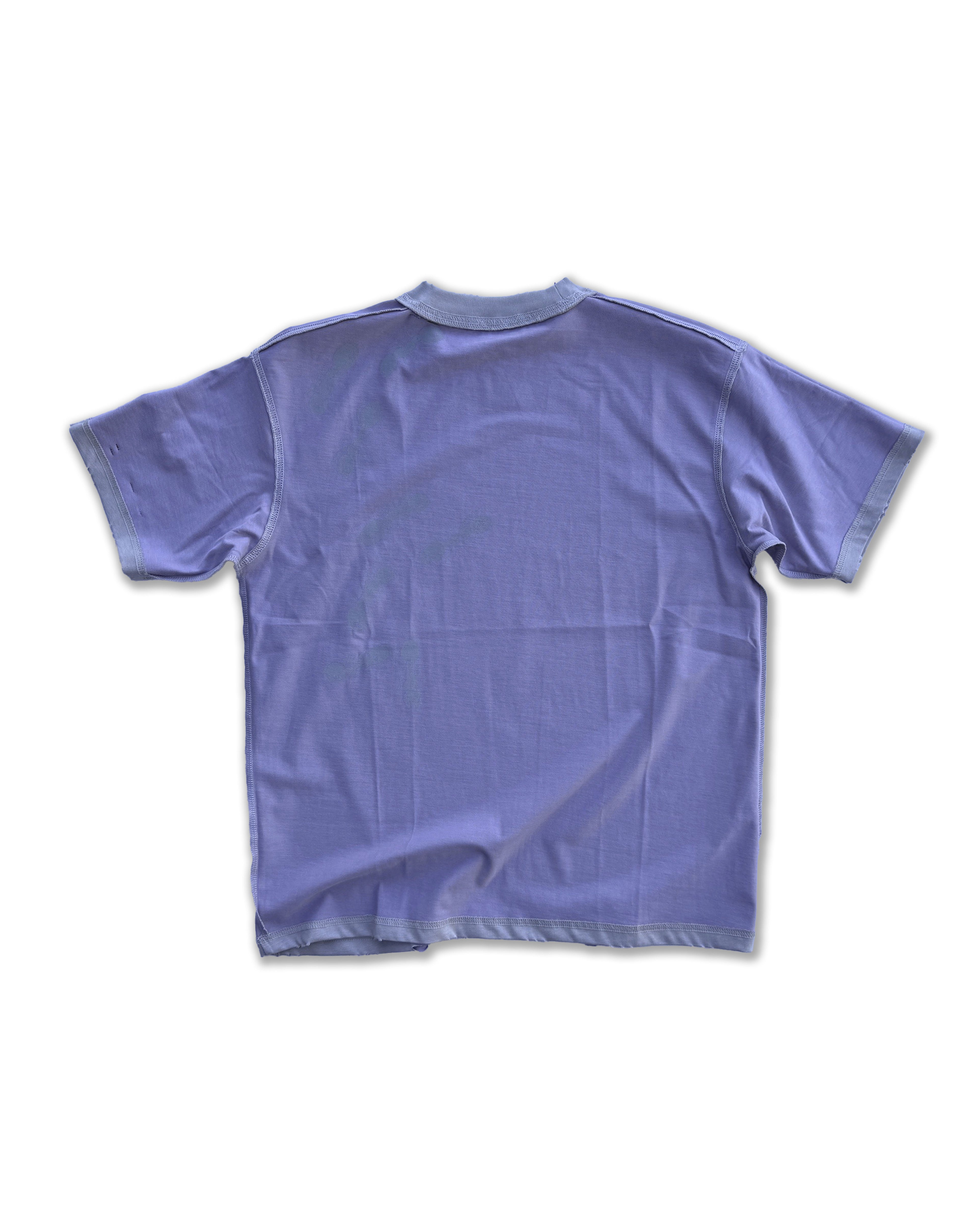 'ROT/WEEP' reversible t-shirt - PURPLE