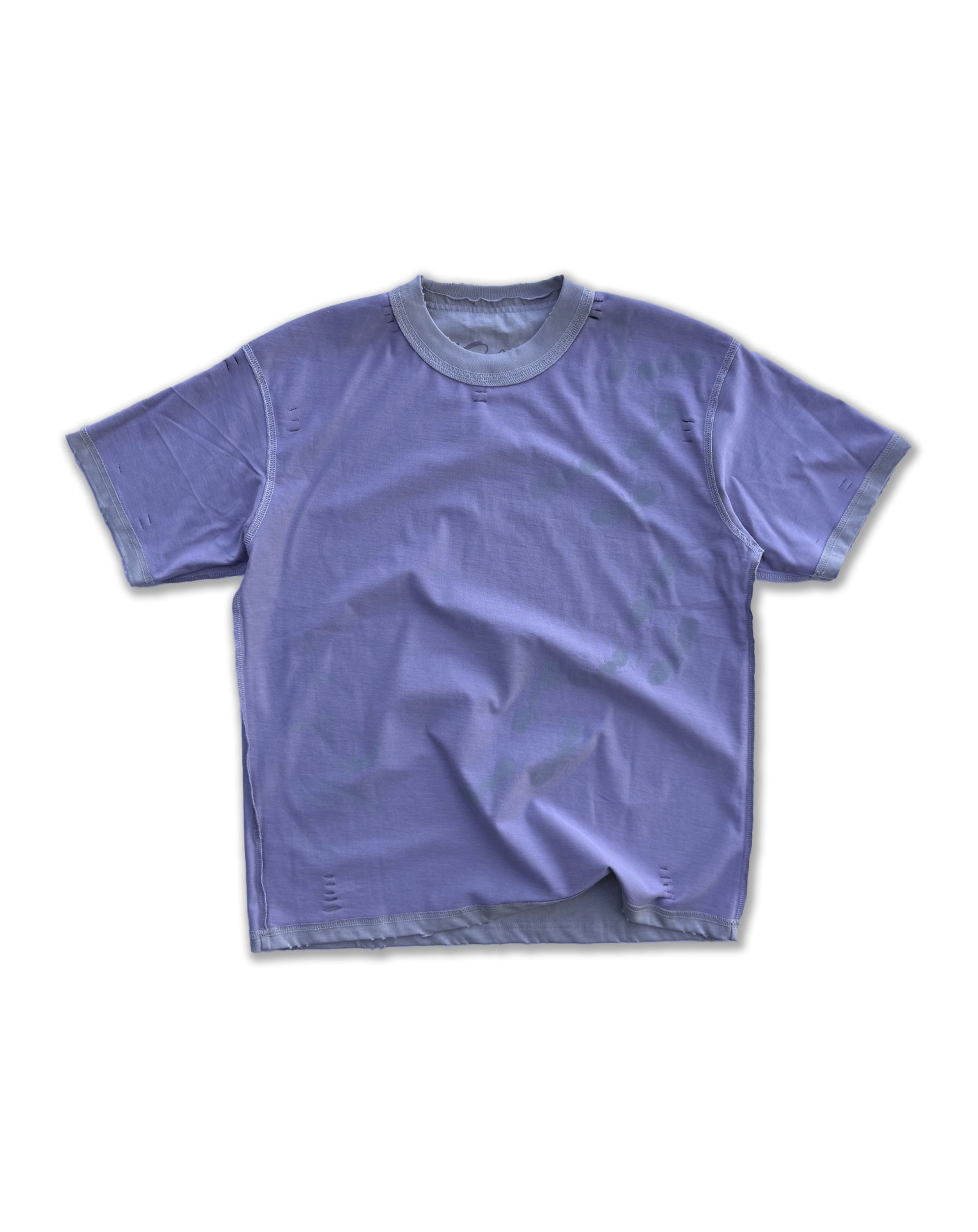 'ROT/WEEP' reversible t-shirt - PURPLE