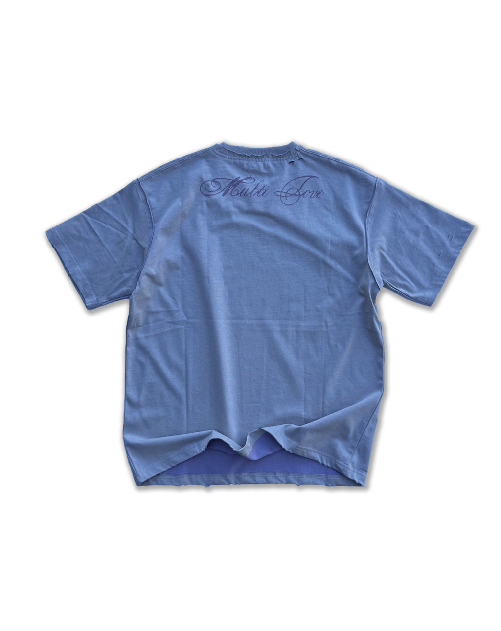 'ROT/WEEP' reversible t-shirt - PURPLE