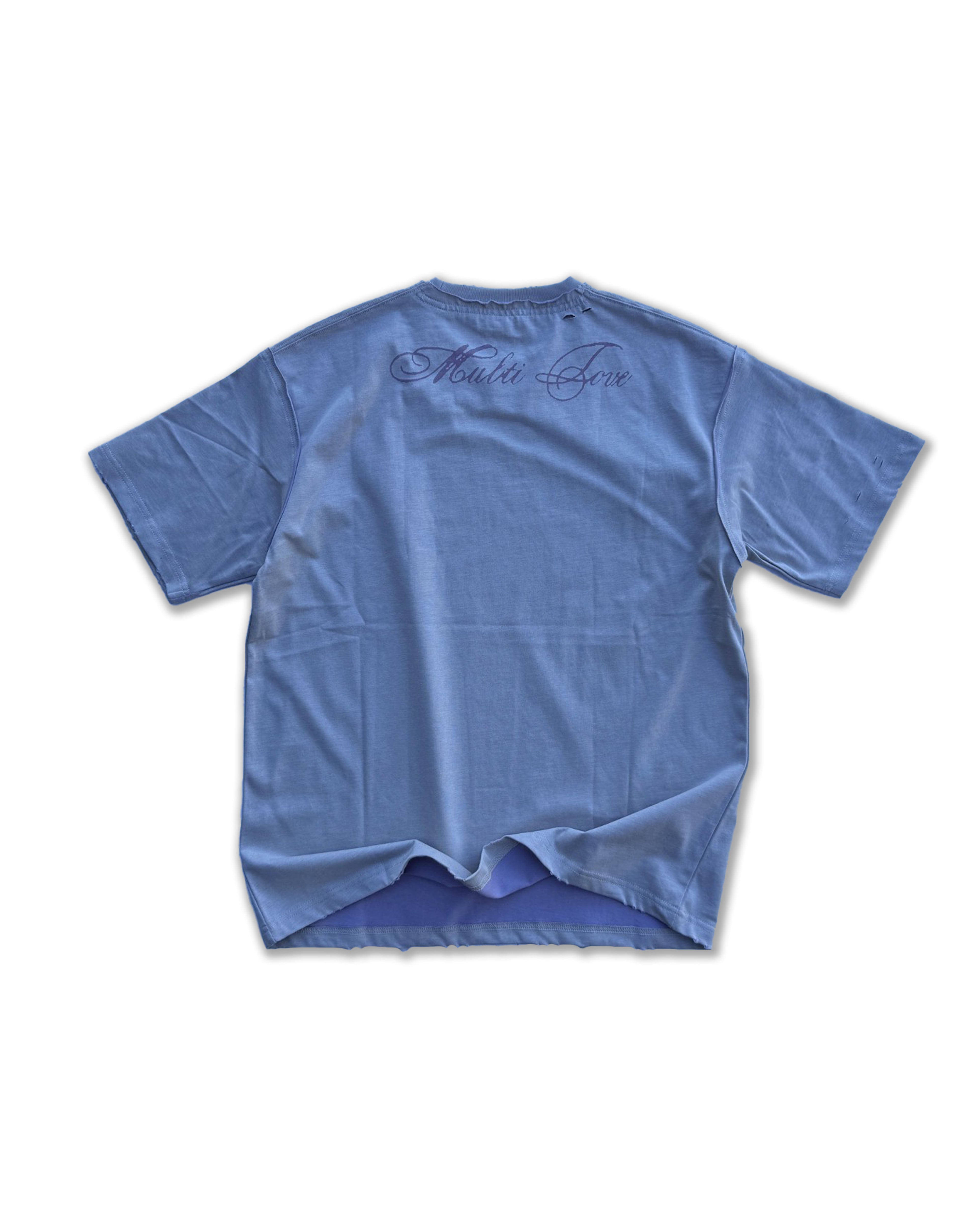 'ROT/WEEP' reversible t-shirt - PURPLE