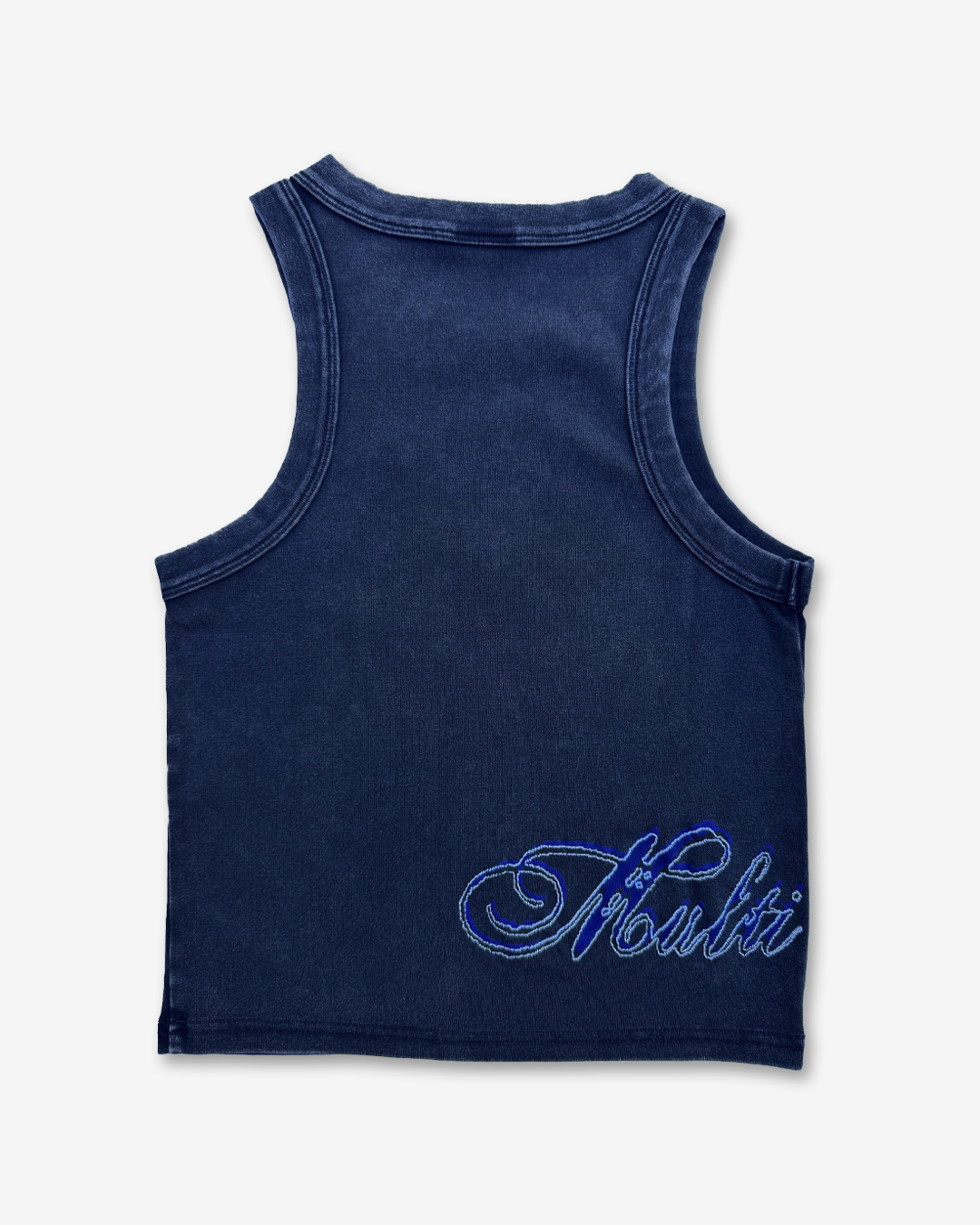 FLOWER BURST- black tank