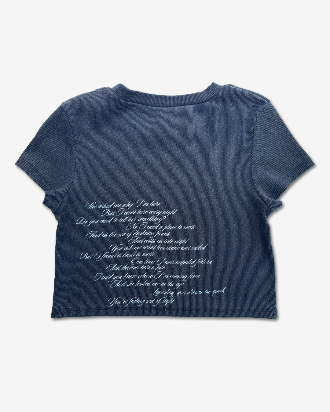 STAR TOWER CROP TOP - UPCYCLED