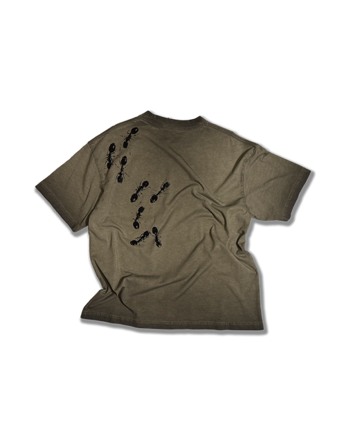 'ROT' vintage green t-shirt