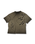 'ROT' vintage green t-shirt