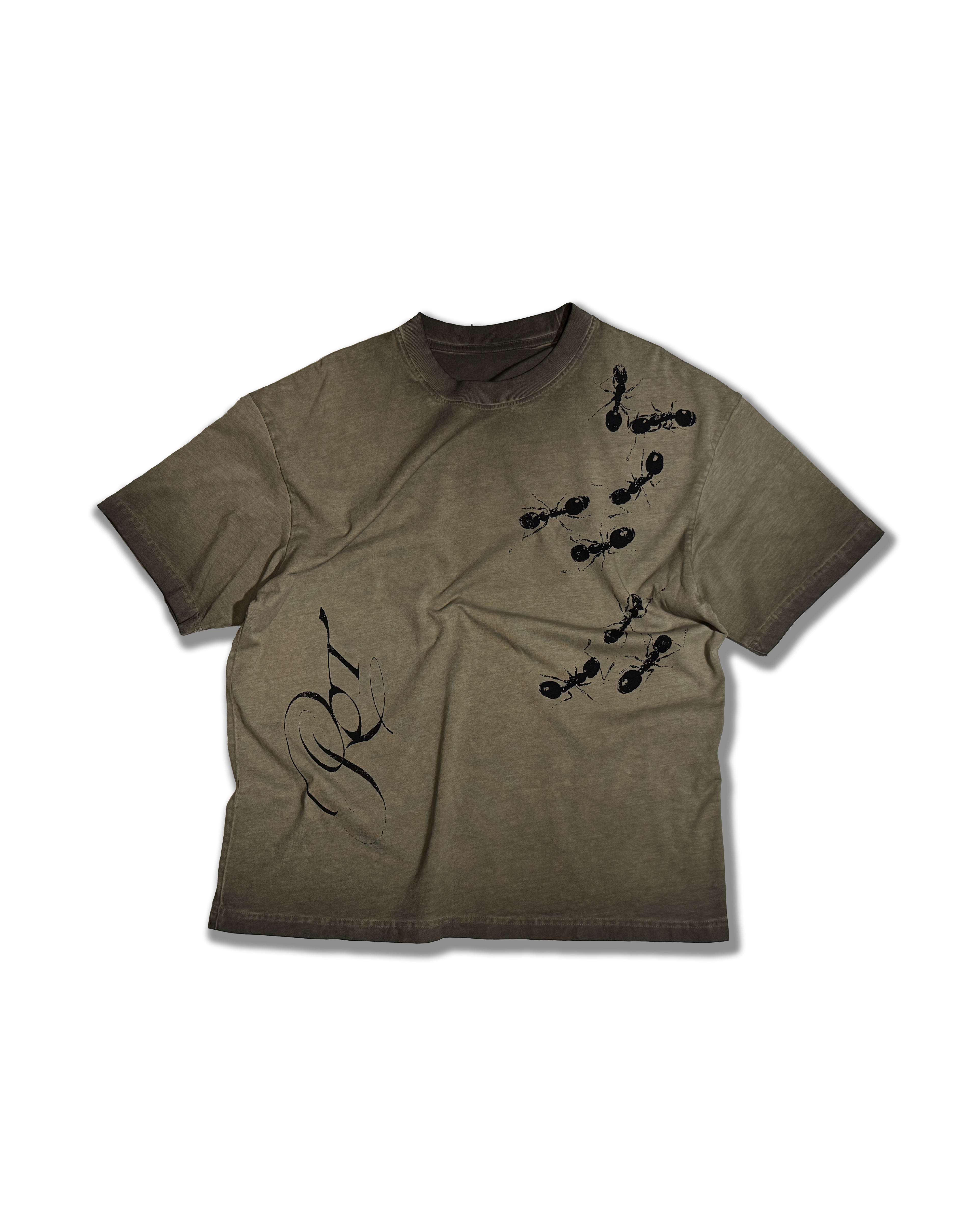 'ROT' vintage green t-shirt