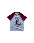 'WEEP' raglan t-shirt (small sizing)